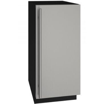 U-Line 15" Nugget Ice Machine Stainless Solid, , large
