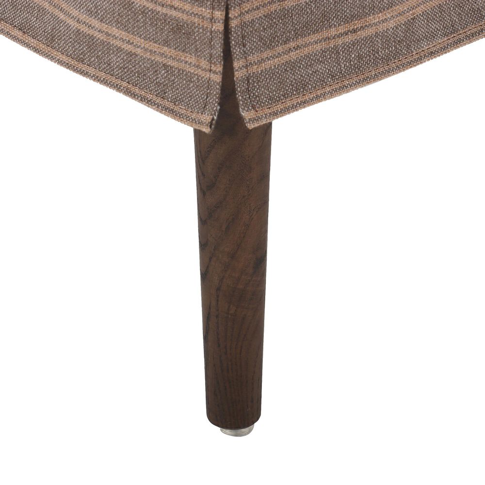 Four Hands Cole Small Ottoman in Rodin Bark, , large