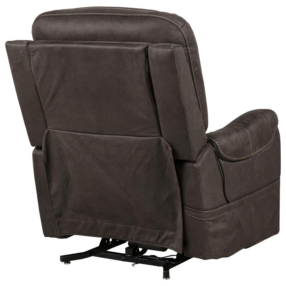 MotoMotion Power Lift Recliner in Stonewash Gunmetal | Shop NFM