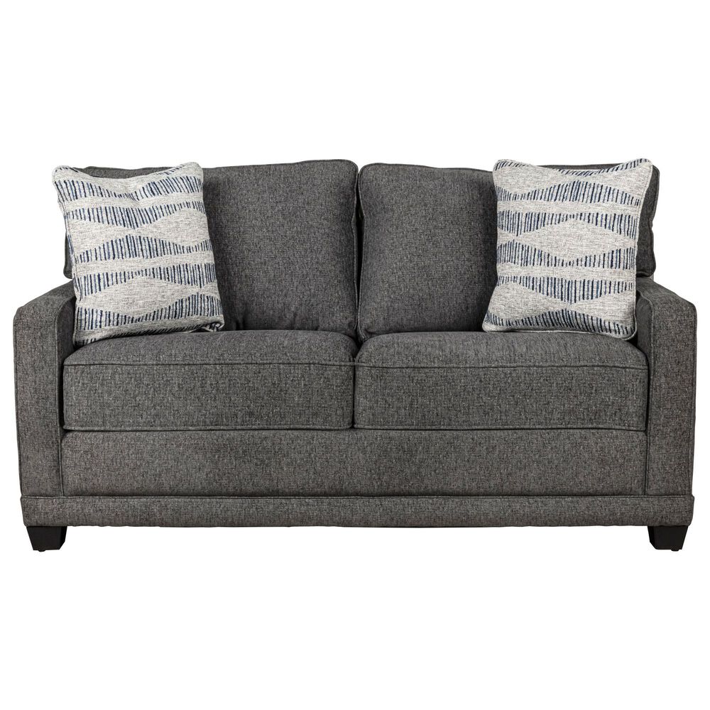 La-Z-Boy Kennedy Loveseat in Charcoal, , large