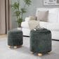 Lumisource Bacci 2-Piece Ottoman Set in Green, , large