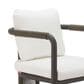 Zuo Modern Ciel Outdoor Dining Chair in Ivory (Set of 2), , large