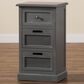 Baxton Studio Sheldon End Table in Grey, , large