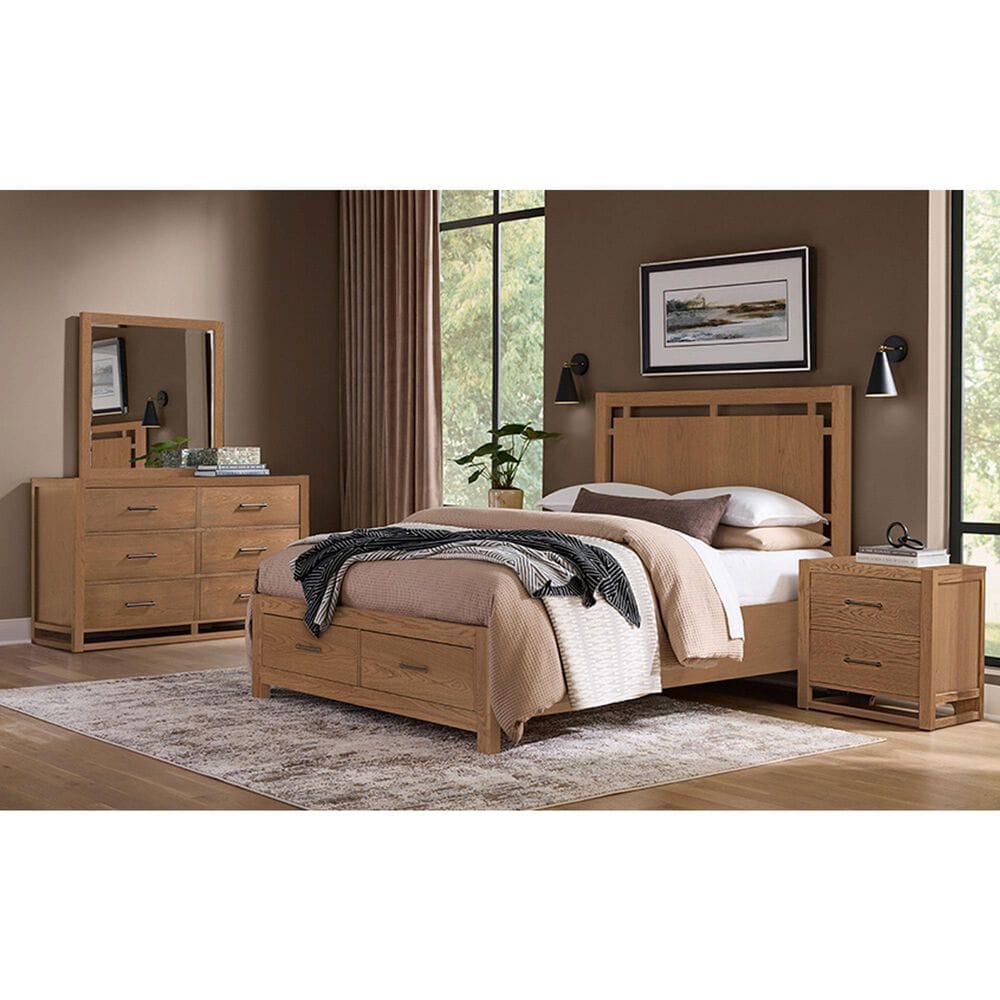 Viceray Collections Lodge and Loft 6-Drawer Dresser in Blond Oak, , large