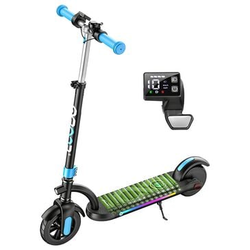 HOMLUX Kids Electric Scooter with 7" Tires in Blue, , large
