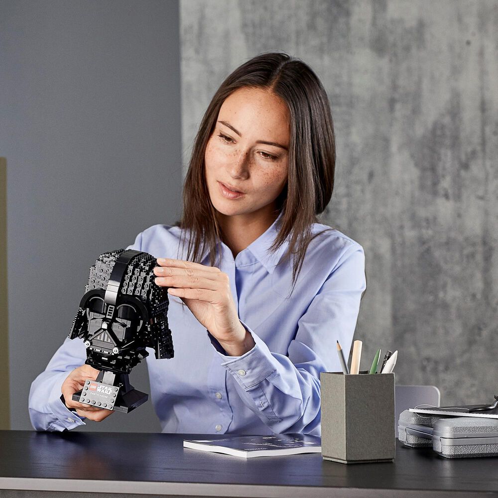LEGO Star Wars Darth Vader Helmet Building Set, , large