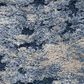 Nourison Dreamy Shag Abstract 4" x 6" Light Blue Area Rug, , large