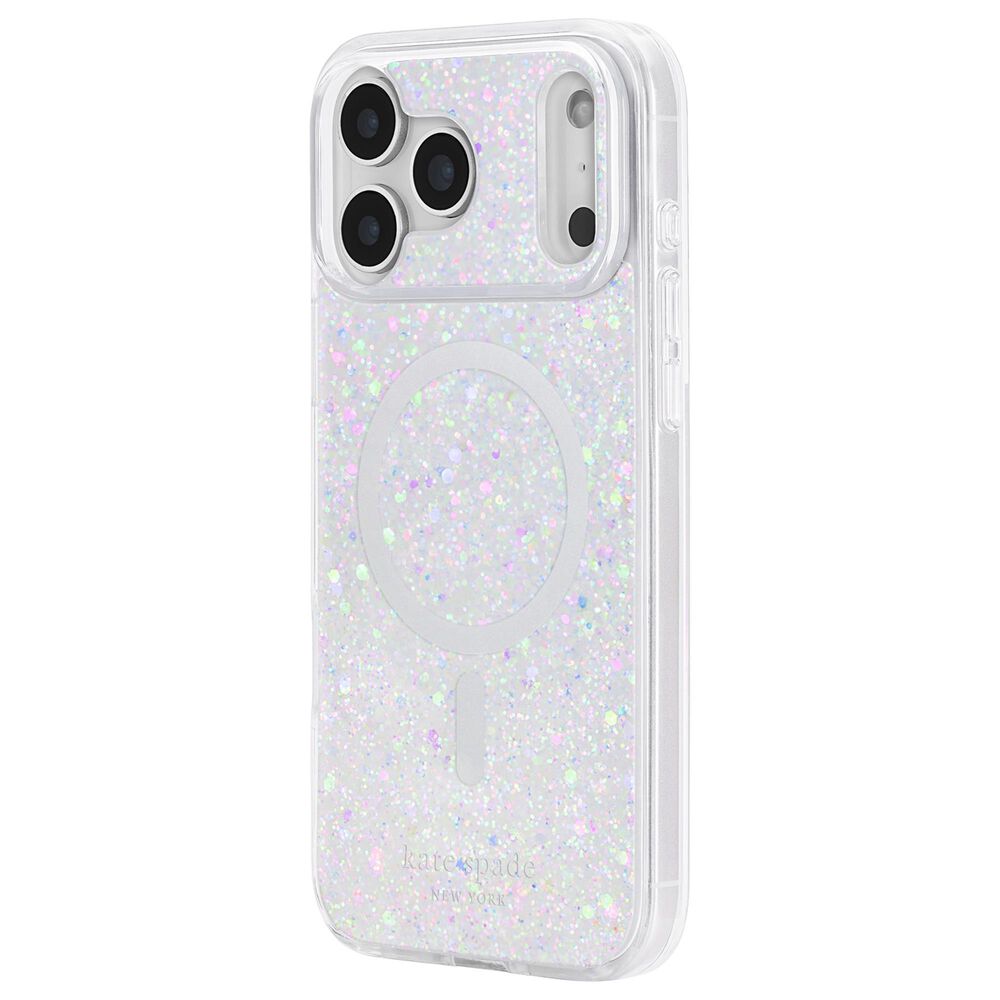 Kate Spade Protective MagSafe Case for iPhone 17 Pro Max in Chunky Glitter, , large