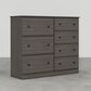 Lemoore Essential 7-Drawer Chest in Storm Grey, , large