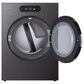 LG 5.8 Cu. Ft. Smart Front Load Washer and 9 Cu. Ft. Smart Electric Gas Laundry Pair in Brushed Black Steel, , large