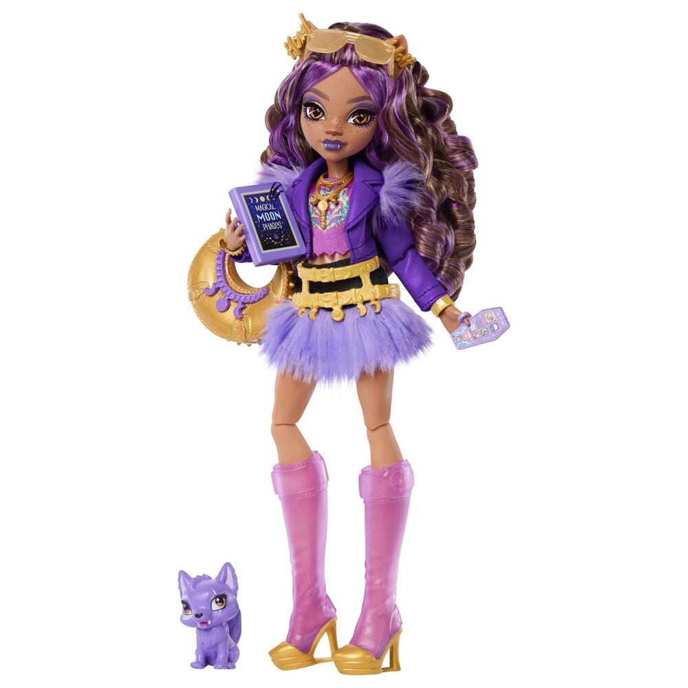 Monster High Clawdeen Wolf Fashion Doll with Accessories, , large