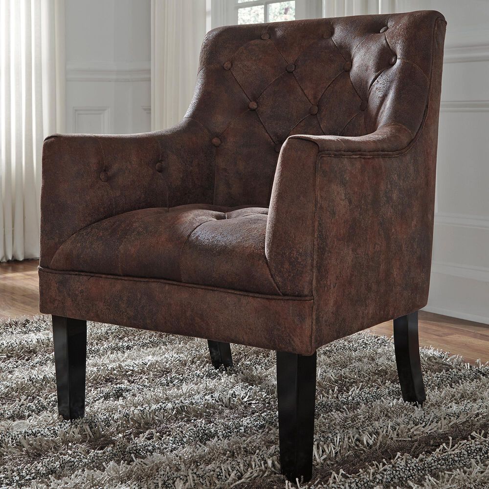 Signature Design by Ashley Drakelle Accent Chair in Mahogany, , large