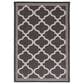 Safavieh Bermuda 9" x 12" Charcoal and Ivory Indoor/Outdoor Area Performance Rug, , large