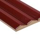 Soho Studio Accordion Ruby Red 5" x 16" Porcelain Tile, , large