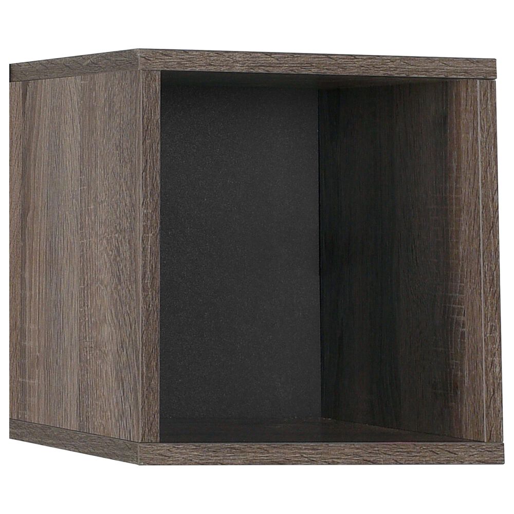 Regency Global Sourcing Niche Lux Cube Wall Shelf in Latte, , large