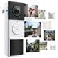 TP-Link Tapo 2K Smart Wi-Fi Doorbell Camera in White, , large