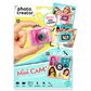 Photo Creator Mini Compact Mini Cam Digital Camera in Pink, , large