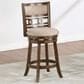 New Heritage Gia 24" Swivel Counter Stool in Cherry, , large
