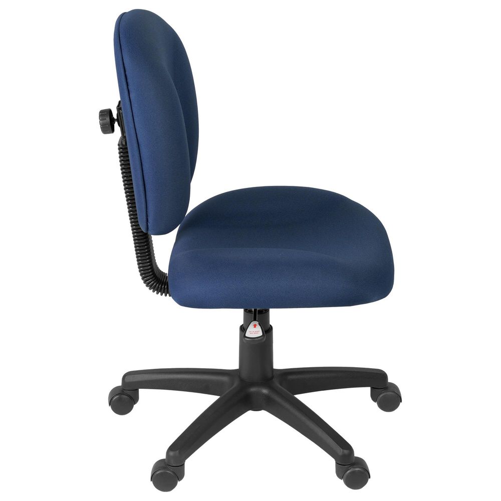 Regency Global Sourcing Comfort Series Swivel Computer Task Chair in Navy Blue, , large