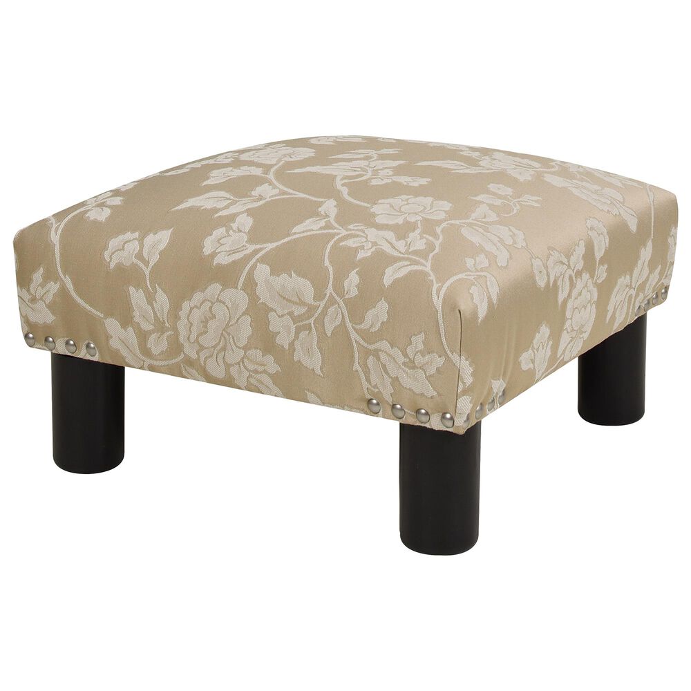 Jennifer Taylor Home Jules 16" Accent Ottoman in Champagne Beige, , large