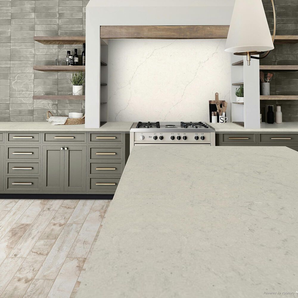 NFM Custom Countertops Noble Grey 3cm Quartz Countertop, , large