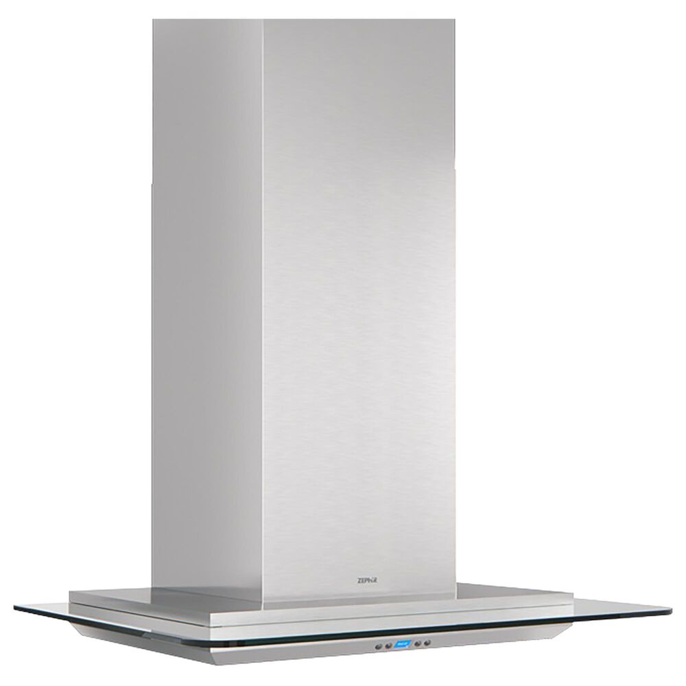 Zephyr Modena 30" Color Changing Wall Mount Chimney Range Hood in Stainless Steel, , large