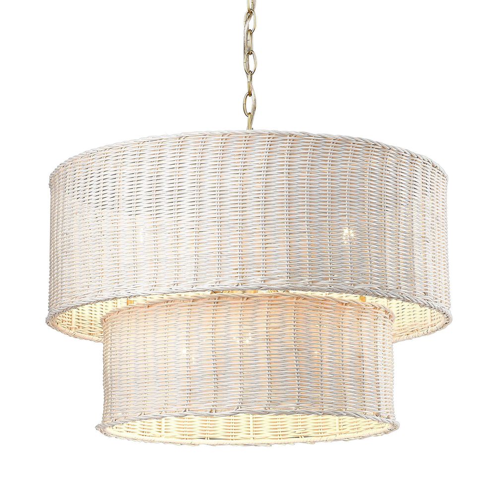 Golden Lighting Erma 6-Light Chandelier in Brushed Champagne Bronze, , large