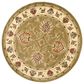Safavieh Lyndhurst LNH555 5"3" Round Green and Ivory Area Rug, , large