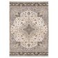 Oriental Weavers Maharaja Keller 660J 7"10" x 10"10" Ivory and Blue Area Rug, , large