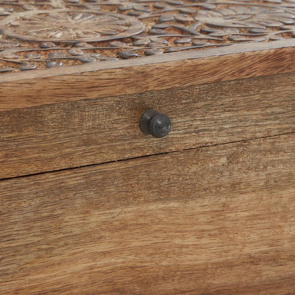 Maple and Jade Rustic Box in Natural Oak &#40;Set of 3&#41;, , large
