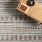 Surya Pompei 8" x 10" Brown, Off White, Light Gray, Black, Dark Blue and Charcoal Area Rug, , large