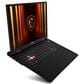 MSI 18" Raider 18 HX AI A2XWJG Laptop | Intel Core Ultra 9-285HX - 64GB RAM - NVIDIA GeForce RTX 5090 - 2TB SSD in Core Black, , large