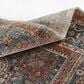 Momeni Izmir 8" x 10" Blue, Cream and Rust Area Rug, , large