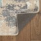 Kas Oriental Rugs Roxy Landscape 2" x 7" Blue Runner, , large