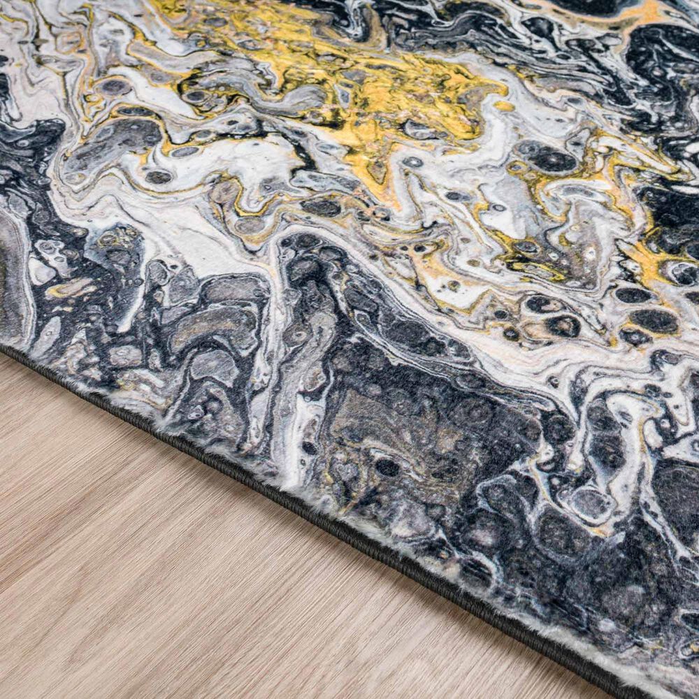 Dalyn Rug Company Kikiamo 8&#39; x 10&#39; Graphite Area Rug, , large