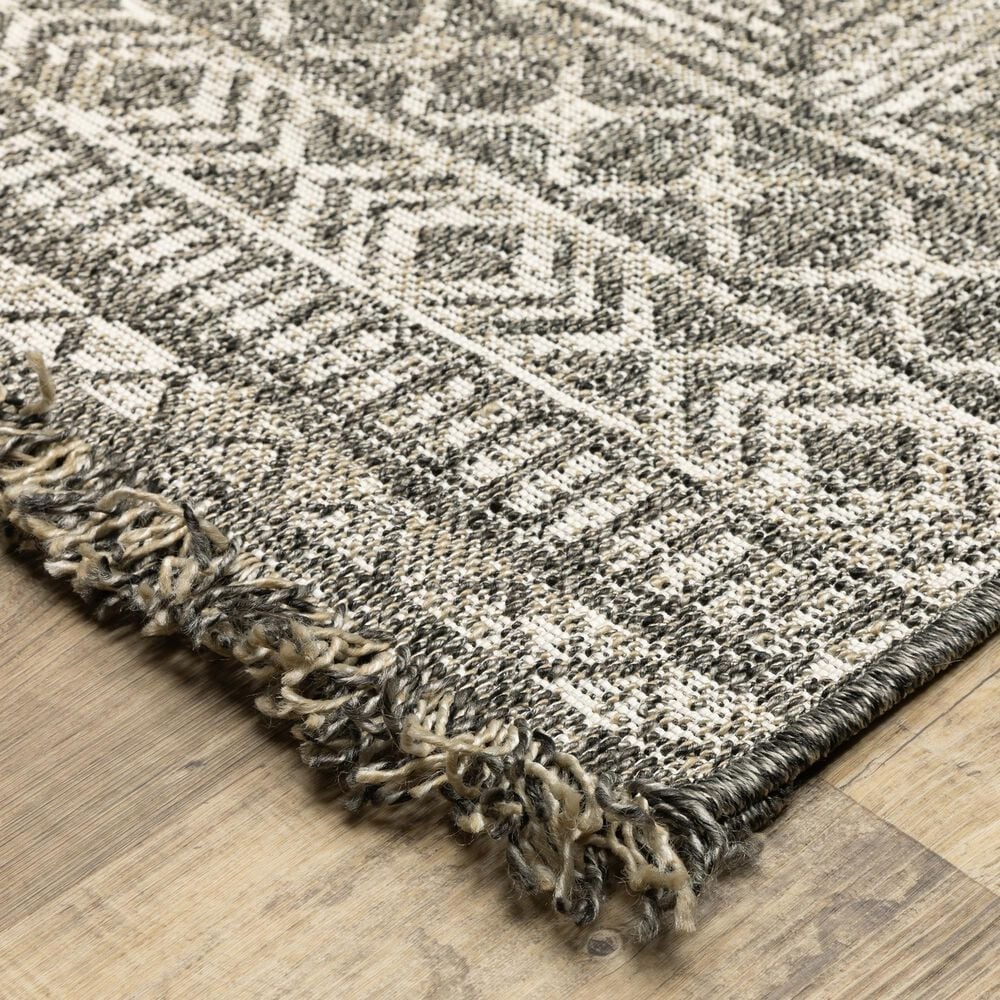 Oriental Weavers Gillian 4925A 5&#39;3&quot; x 7&#39;3&quot; Beige Area Rug, , large