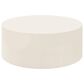 Ebel Outdoor Furniture Bellino 42" Round Patio Chat Table in Ivory, , large
