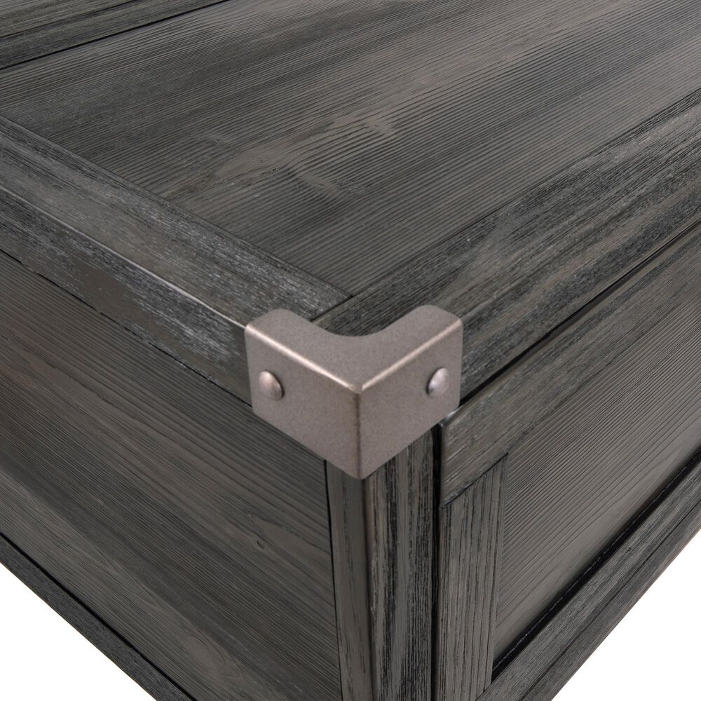 Ashley Todoe Lift Top Cocktail Table in Dark Gray, , large