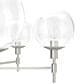 Hunter Xidane 6-Light Chandelier in Brushed Nickel, , large