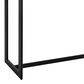 Blue River Cayman Outdoor Bar Height Dining Table in Black - Table Only, , large