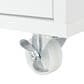 HOMLUX 56" Kitchen Island with Extended Table in White, , large