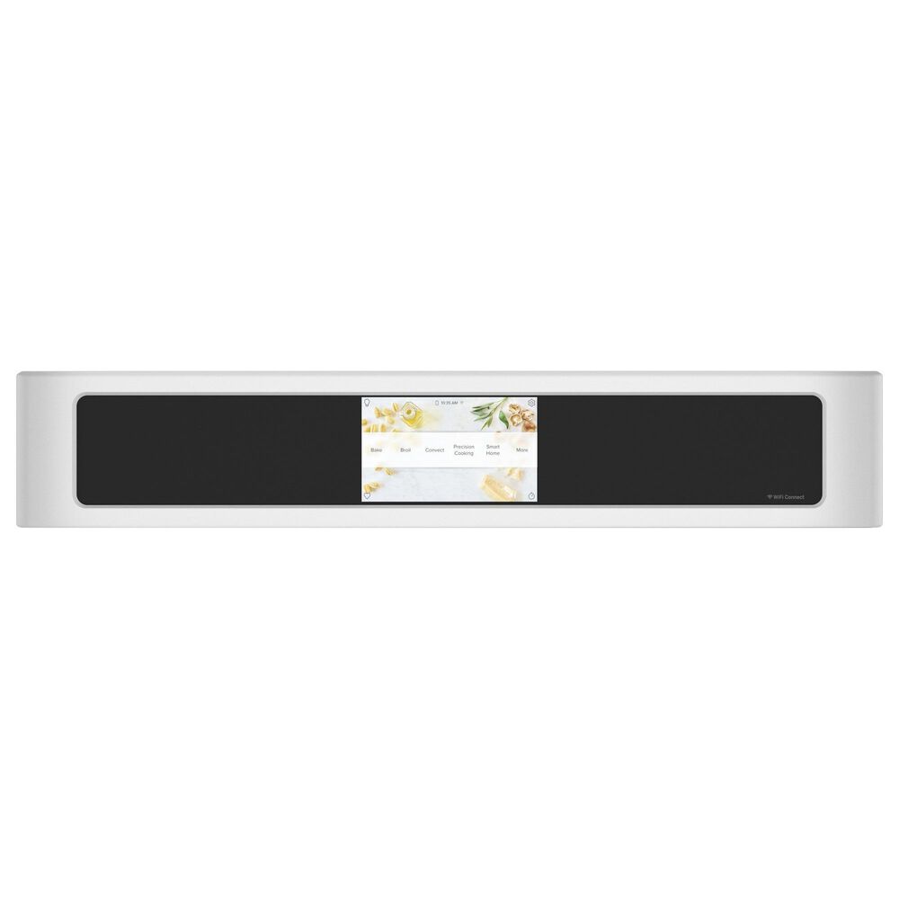 Cafe 2-Piece Kitchen Package with Matte White 30" Smart Built-In Convection Single Wall Oven and Stainless Steel 36" Touch Control Induction Cooktop, , large