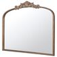 Hearth and Haven Arch Wall Mirror with Baroque Inspired Frame in Gold, , large