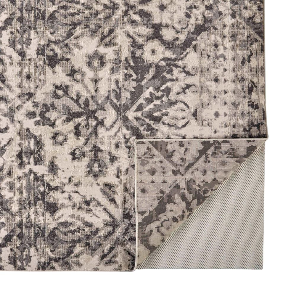 Feizy Kano 3876F 10&#39;2&quot; x 13&#39;9&quot; Charcoal and Ivory Area Rug, , large