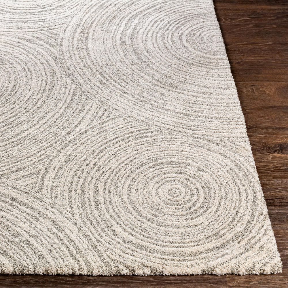 Surya Gavic 2&#39; x 3&#39; Gray and Beige Area Rug, , large