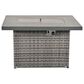 Furniture of America Wies Fire Pit Table in Gray, , large