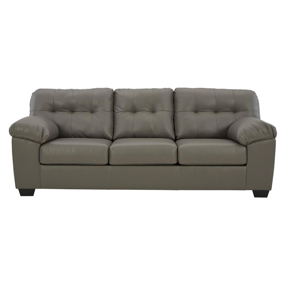 Signature Design by Ashley Donlen Stationary Sofa in Gray, , large