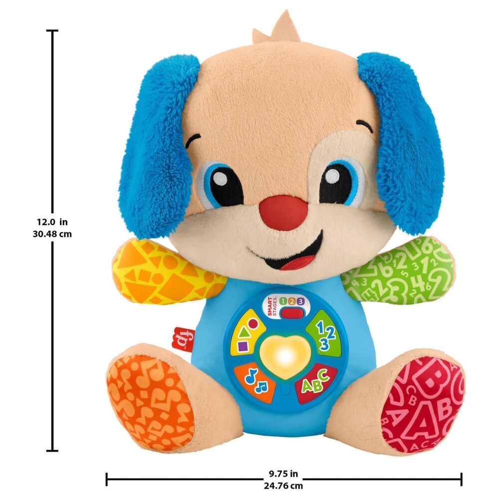 Fisher Price Laugh and Learn Smart Stages Puppy Plush Musical Learning Toy, , large