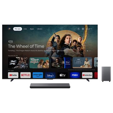 TCL 98" 4K UHD QLED w/Soundbar Sys, , large