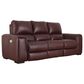 Ashley Alessandro Power Reclining Sofa in Garnet, , large